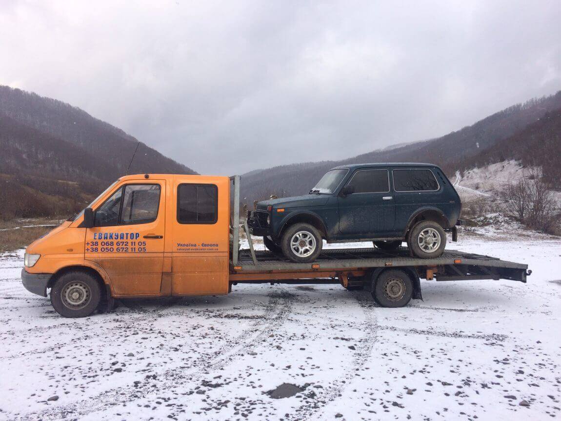 Автодопомога Закарпаття. Виклик Евакуатора Цілодобово