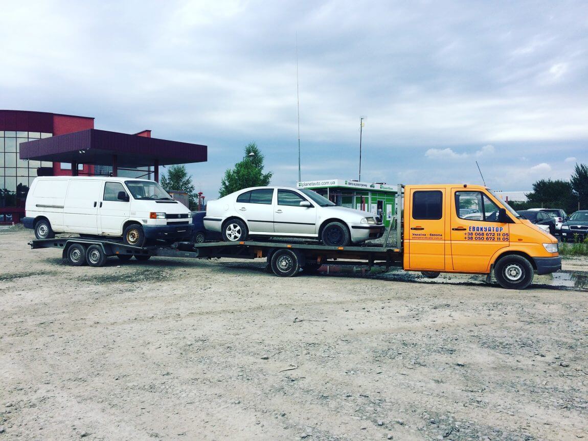 Евакуатор із Закарпаття в Київ. Перевезення Авто